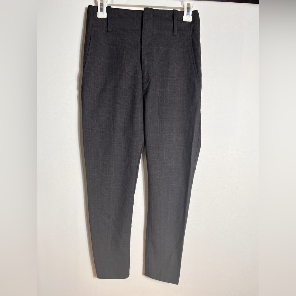 Isabel Etoile Marant Plaid Grey Virgin Wool size 2 Pants